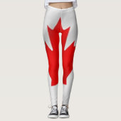 Leggings der kanadischen Flagge (Vorderseite)