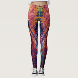 Leggings der kosmischen Wiedergeburt - Psychedelis