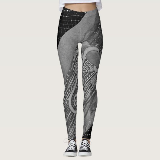 Leggings der modernen Kunst (Vorderseite)