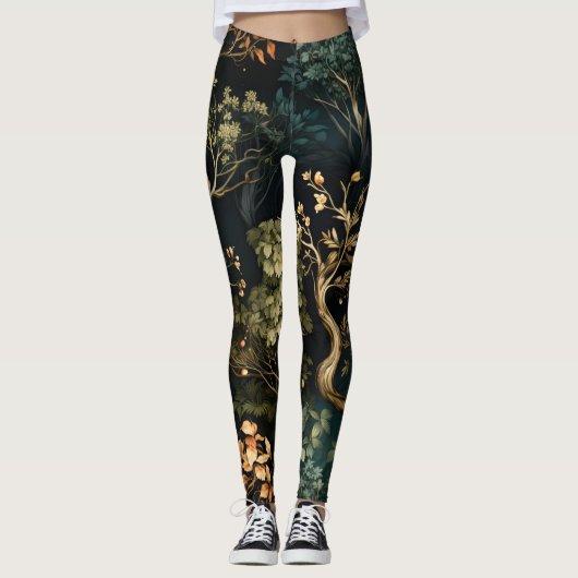 Leggings der Naturtapestry (Vorderseite)