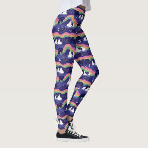 Leggings der Nordlichter