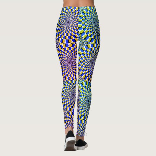 Leggings der optischen Illusionen (Rückseite)