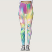 Leggings der Rainbow-Explosion (Vorderseite)