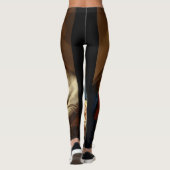 Leggings der religiösen Kunst "La Natividad" (Rückseite)
