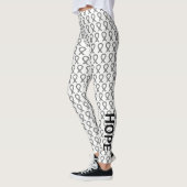 Leggings der Schwarz-Weiß-Aufklärung (Links)