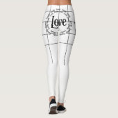 Leggings der Schwarzen Liebe (Rückseite)