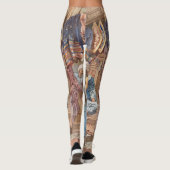 Leggings der "Seidenbasar" (Rückseite)