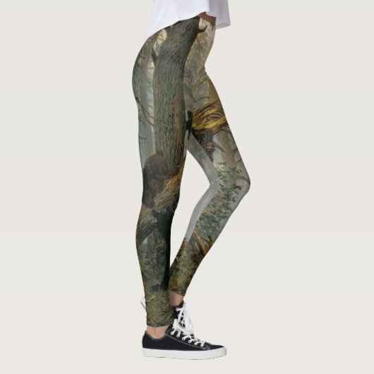 Leggings der Shiskin-Wald-Kunst (Rechts)