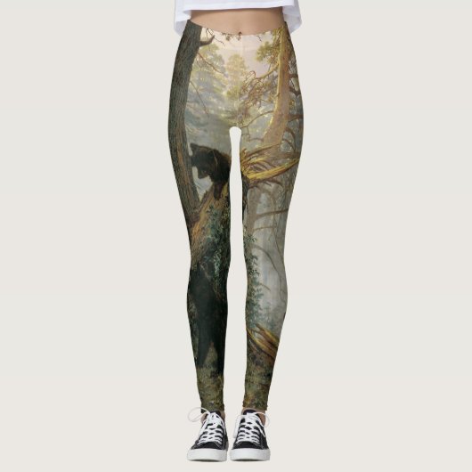 Leggings der Shiskin-Wald-Kunst (Vorderseite)