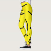 Leggings der Sportwinner Abstrakter Kunst der Funk (Links)
