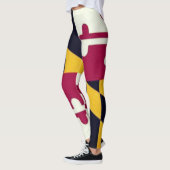 Leggings der Staatsflagge von Maryland (Links)