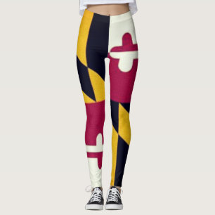 Leggings der Staatsflagge von Maryland