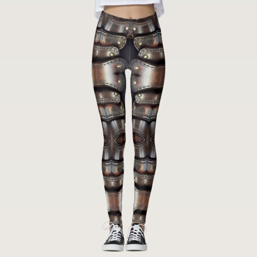 Leggings der Viking Armor Abstract Design (Vorderseite)