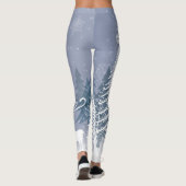 Leggings der Winterlandschaft (Rückseite)