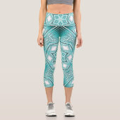 Leggings des arktischen Kaleidoskops (Vorderseite)