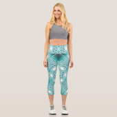 Leggings des arktischen Kaleidoskops (Vorderseite)