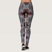 Leggings des Boho Fraktal Art (Rückseite)