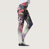 Leggings des farbenfrohen Puzzles (Rechts)