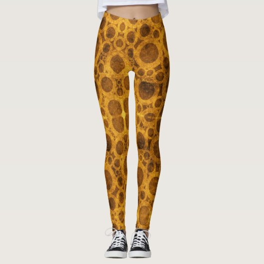 Leggings des Golden Brown Steampunk (Vorderseite)