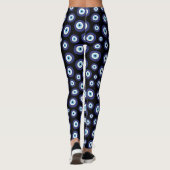 Leggings des griechischen Evil Eye Patches (Rückseite)