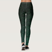 Leggings des grünen Cybers (Rückseite)
