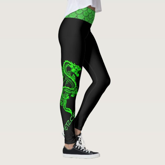 Leggings des grünen Drachens (Rechts)