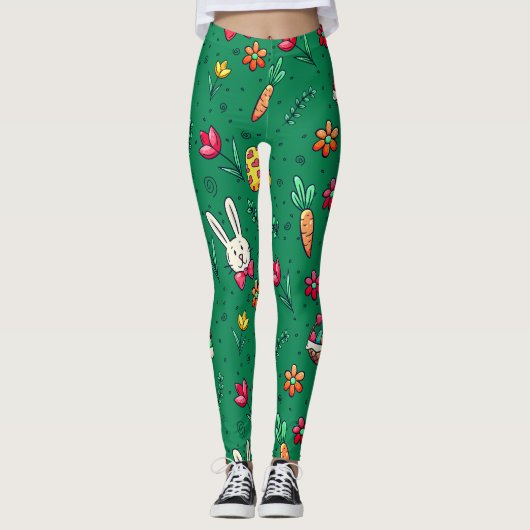 Leggings des grünen Ostens (Vorderseite)