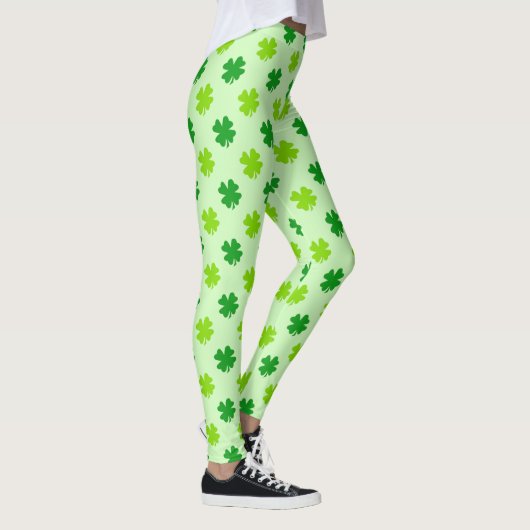 Leggings des irischen Kleeblatts, St Patricks Clov (Rechts)