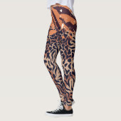 Leggings des japanischen Tigermusters (Links)