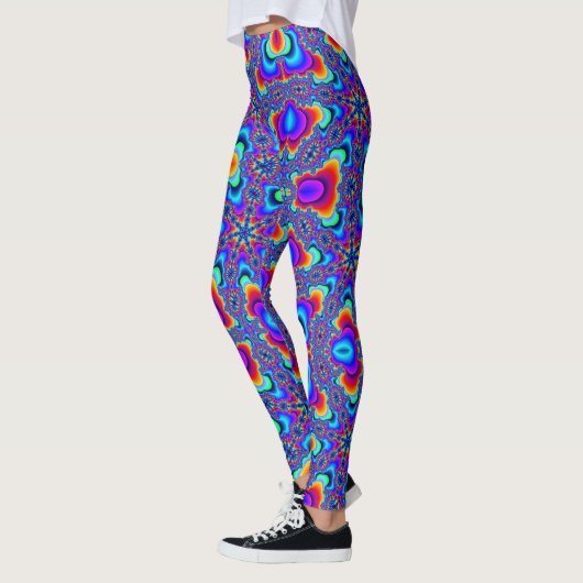LEGGINGS DES KARNEVAL-(FRAKTAL-EXPLOSION) (Links)