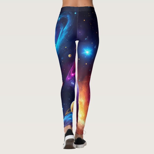 Leggings des kosmischen Traums (Rückseite)