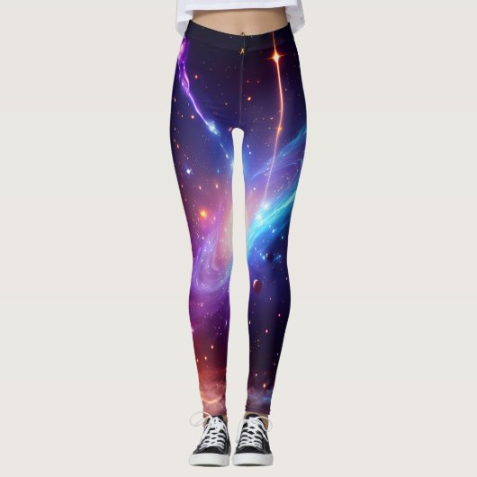 Leggings des kosmischen Traums (Vorderseite)