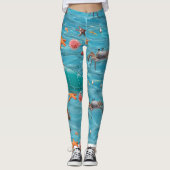 Leggings des Meereslebens (Vorderseite)