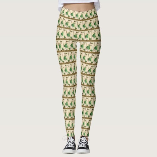Leggings des Mornin Irish Lass St. Pat's Day (Vorderseite)