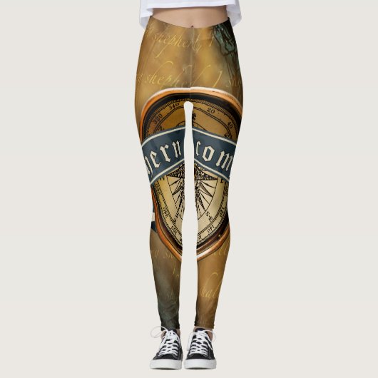 Leggings des Nordkompasses (Vorderseite)