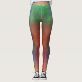 Leggings des Regenbogen-Plasma-1