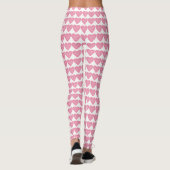 Leggings des rosa Herzens (Rückseite)
