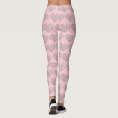 Leggings des rosa Herzens (Rückseite)