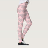 Leggings des rosa Herzens (Rechts)