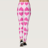 Leggings des rosa Herzens (Rückseite)