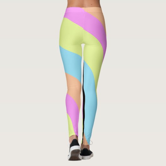 Leggings des Side Stripe Teams (Rückseite)