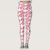 Leggings des Valentines Tages (Vorderseite)