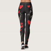 Leggings des Valentines Tages (Rückseite)