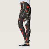 Leggings des Valentines Tages (Links)