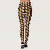 Leggings, die sich durch einen schmucklosen Feuerk Leggings (Rückseite)
