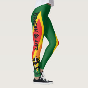 Leggings Dragon schichtet IHRE Namensübungen