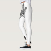 Leggings DRAGONFLY KANJI FÜR GLÜCKLICHKEIT (Links)