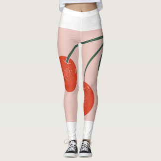 Leggings drücken die leuchtenden Farben von Kirsch