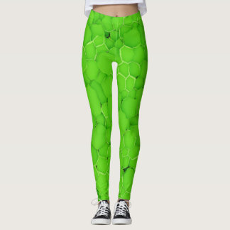 Leggings erfrischende Minze Blätter