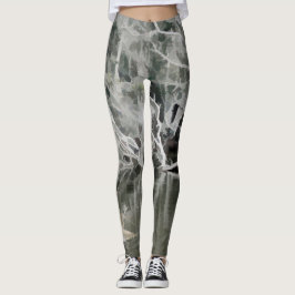 Leggings Erie Jungle in Schwarz & Weiß